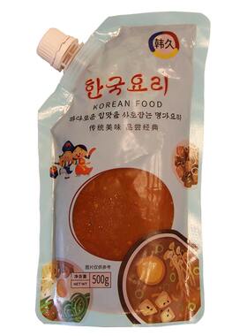 烤肉酱韩国蘸料美味袋装500克