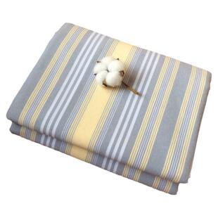 【舒适不起球】纯棉老粗布床单出口余单断码处理加厚棉麻双人被单