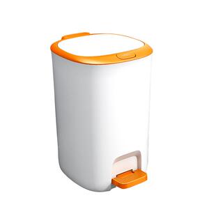 垃圾桶2024新款家用客厅卫生间厕所厨房脚踏式轻奢带盖脚踩大容量