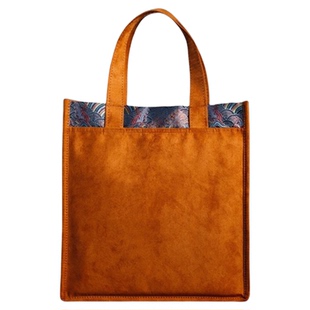 高档茶叶手提袋普洱茶红茶岩茶白茶绿茶通用罐子礼盒袋子定制现货