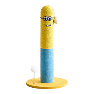 猫抓柱猫爬架一体耐磨不易掉屑立式麻绳猫抓板耐抓猫咪玩具逗猫棒