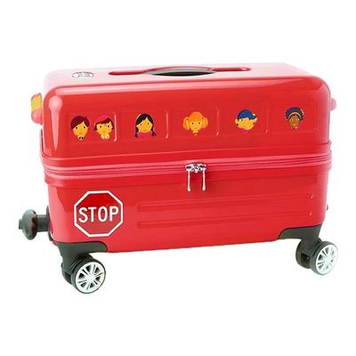 travel buddies儿童拉杆箱宝宝行李箱可坐骑男孩旅游神器小皮箱