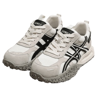 厚底德训鞋女2026新款春季女鞋百搭内增高小白鞋透气休闲白色鞋子