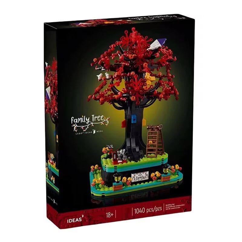 LEGO乐高IDEAS系列21346家庭树儿童拼搭积木玩具