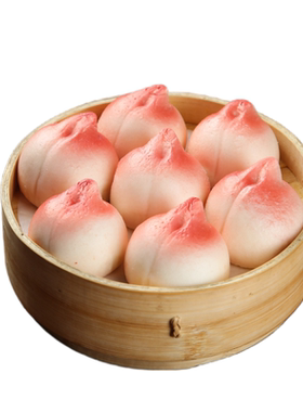 寿桃包豆沙包祝寿包卡通包