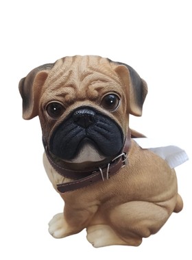 法斗小狗纸巾盒客厅可爱抽纸盒