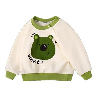 【特价清仓】宝宝卫衣春装男童上衣女童连帽童装婴儿衣服春秋断码