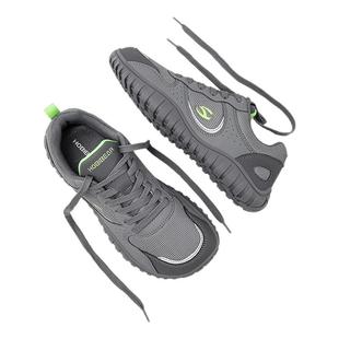 HOBIBEAR鞋子男鞋2025新款秋透气网面运动鞋外贸大码4e宽楦大头鞋