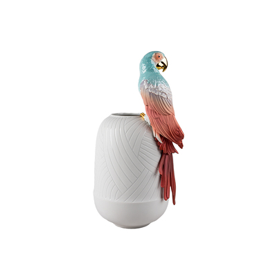 雅致Lladro夏日狂欢花瓶手工陶瓷