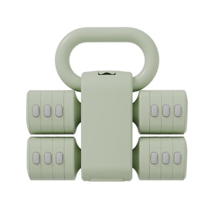 哑铃女士健身家用可调节重量男士健身训练器材壶铃套装瑜伽练臂肌