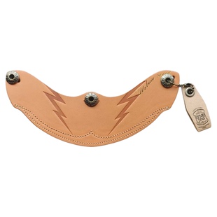 Urban Soul 真皮帽檐 意大利皮革帽檐US帽舌 头盔帽檐三点扣