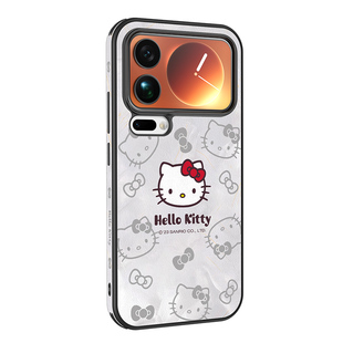 凯蒂猫适用小米17promax手机壳xiaomi17新款小羊皮HelloKitty保护套17Pro外壳带挂绳全包防摔por高级感十七KT
