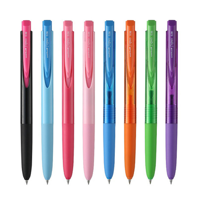 uni/三菱铅笔中性笔按动多色笔芯