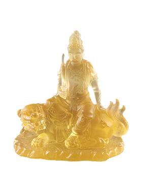 自在风琉璃招财摆件