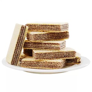 网红爆款榛子味威化饼干酥脆营养代餐休闲零食解馋年货官方旗舰店