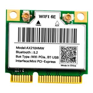 SSU WIFI6E笔记本网卡AX210/AX200MINI-PCIE无线网卡模块笔记本内置千兆无线WIFI接收器5G/6G双频蓝牙5.2