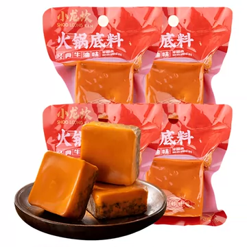 小龙坎牛油颗粒火锅底料80g*10袋