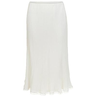 名师路中长百褶半身裙女夏季