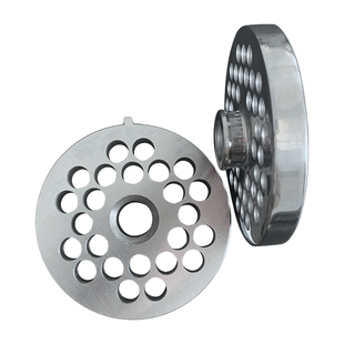 正元12S绞肉机配件孔板刀盘筛片圆刀绞刀出肉孔板不锈钢筛片篦子