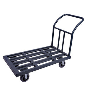 加厚平板车搬运车拖车小拉车便携手推车拉货小推车四轮工地重型