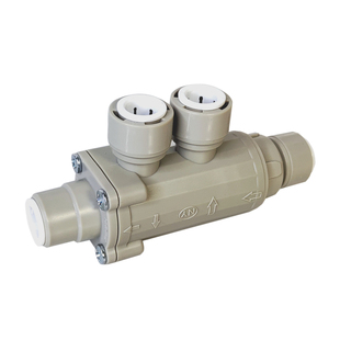 即热管线机饮水机接大流量无桶式净水器分流器回流阀防止频繁启动