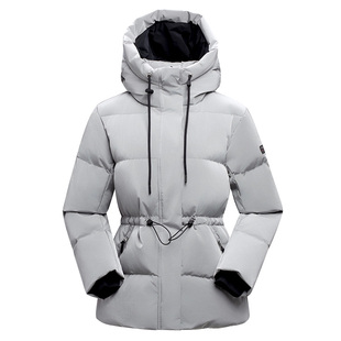 NORTHLAND诺诗兰羽绒服女士秋冬修身保暖可升温防风防泼水鹅绒服