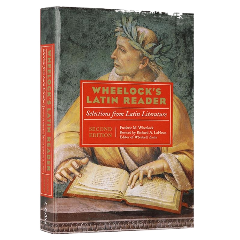 韦洛克拉丁语读物教程书英文原版进口书第2版 Wheelock’s Latin Reader收录大量古典拉丁语作家原文赏读大学教辅类拉丁语书籍_虎窝淘