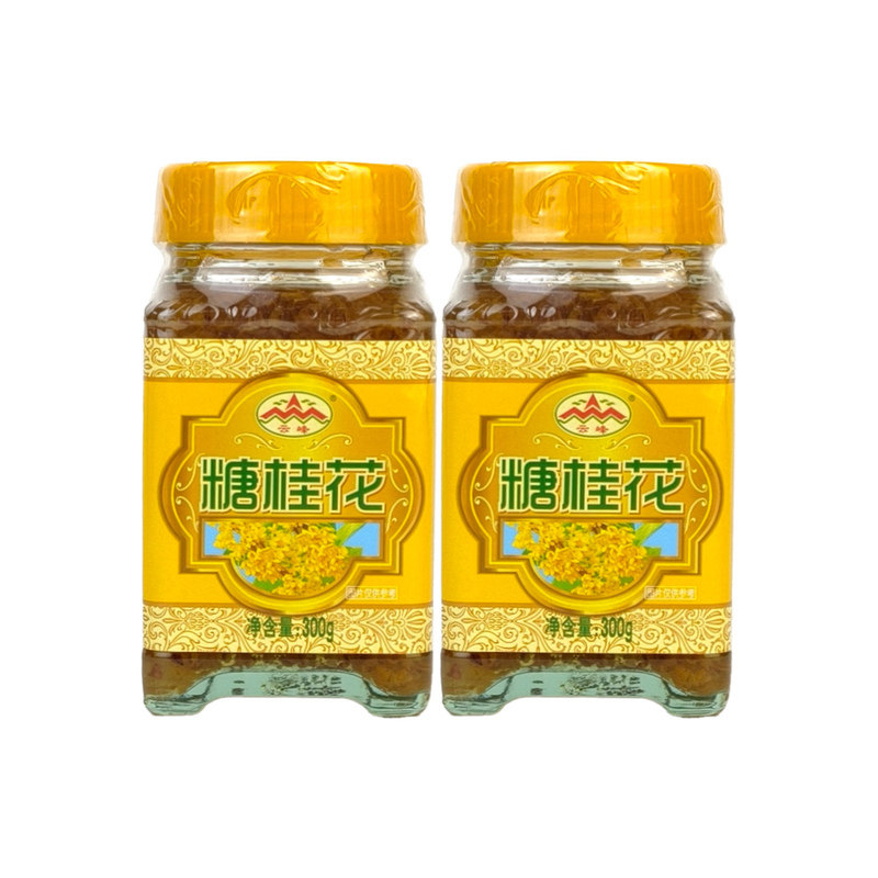 云峰糖桂花酱300g*2瓶桂花糖浆