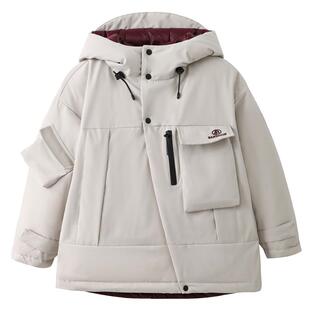 三防男童羽绒服双面穿洋气中大童2025新款儿童装冬装加厚保暖外套