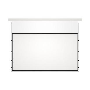 范尼特电动投影幕布家用悬浮式小白盒菲涅尔抗光幕100寸遥控高清嵌入式隐藏天花幕布自动升降投影仪光子幕布