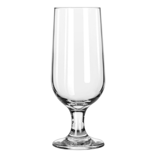 利比大使多用途杯高脚果汁杯酒店餐厅啤酒扎杯U型加厚水杯子商用