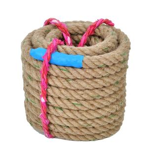 拔河比赛专用绳子成人拔河绳加钢丝麻绳儿童幼儿园趣味绳索攀爬绳