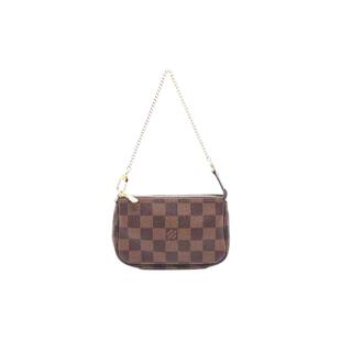 中古LV路易威登女包A级95新Pochette Accessoires麻将包手提包