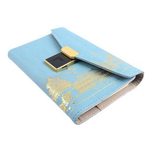 MASTER BEN指纹锁多功能笔记本子定制日记行程商务活页A6高档记事套装会议活动客户赠送礼品企业logo订做批发