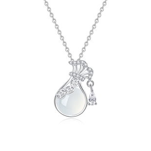 转运福袋999纯银项链女轻奢小众设计感锁骨链送女友闺蜜生日礼物