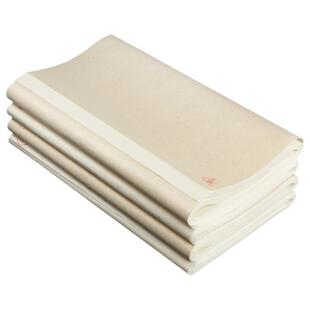 曹友泉宣纸四尺生宣半生熟宣纸书法专用纸作品纸国画毛笔字练习纸