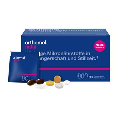 孕妇orthomol孕期黄金素活性叶酸