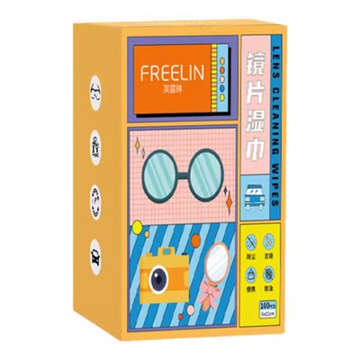 擦眼镜纸湿巾一次性眼镜布冬天防雾手机清洁布洗镜片专用擦镜湿纸