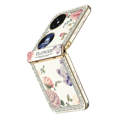 小羊皮适用于华为pocket2手机壳