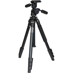 【又高又稳】百诺BENRO三脚架A650FHD3摄影三角架轻量便携三维云台单反相机三脚架套装