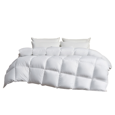 羽绒被95白鹅绒双人羽绒冬被加厚被子被芯冬季被子抗菌鹅绒被A类