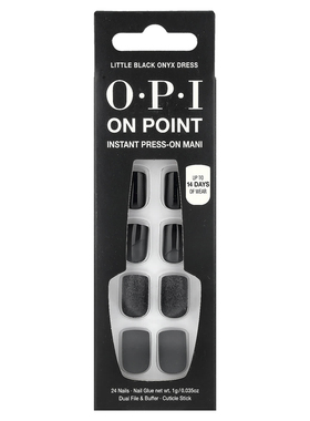 OPI,On Point, Instant Press-On Mani, Short Length, Little Bl