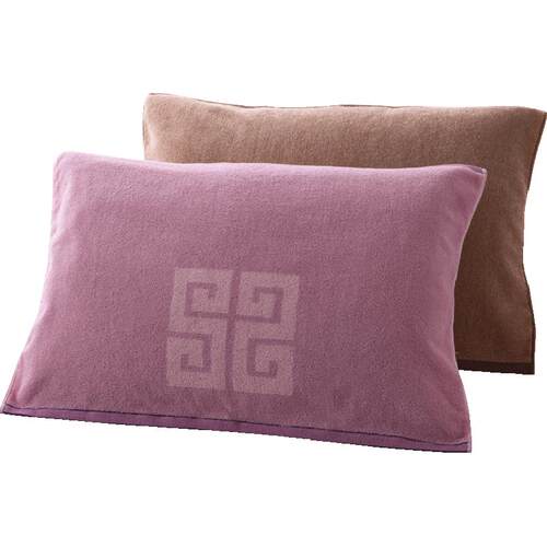 金号枕巾全棉高档纯棉一对装厚实舒适大枕头盖巾正品吸汗新疆棉