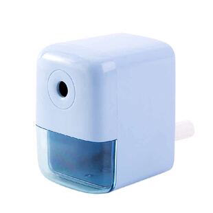 得力文具削笔机削笔器卷笔刀学生转笔刀铅笔刀儿童用自动进铅手摇