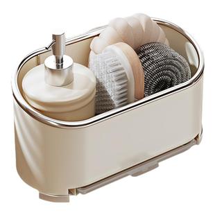 厨房抹布沥水架晾毛巾放洗碗海绵沥水架专用收纳置物架上墙壁挂式