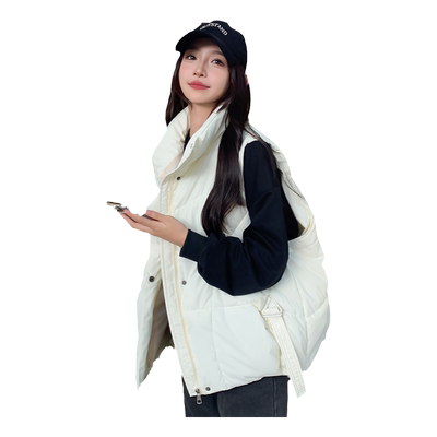 短款韩版宽松秋冬季马甲