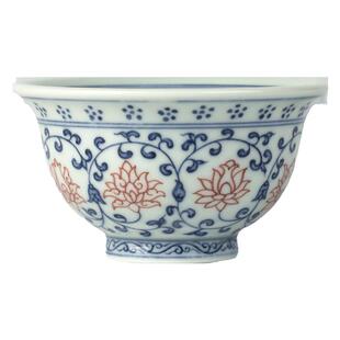 三勤堂景德镇陶瓷釉下手绘永乐青花压手杯景德镇陶瓷主人杯品茗杯