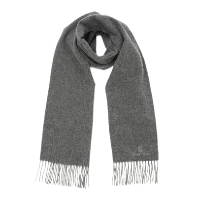 Dunst2025冬季新品围脖男女同款时尚流苏装饰开司米围巾UDMU5F102