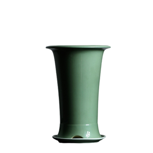 精品兰花盆紫砂花盆陶瓷釉盆春兰建兰墨兰蕙兰高端新中式兰盆