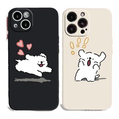 可爱猫咪情侣硅胶软壳